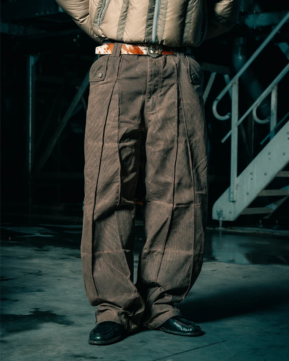 BASALT WAXED PANT — view 3