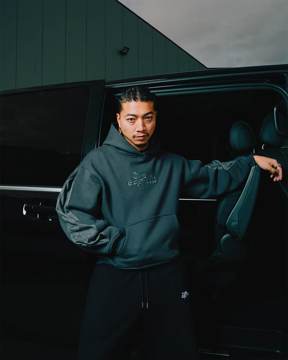 PLEATED HOODIE — view 5