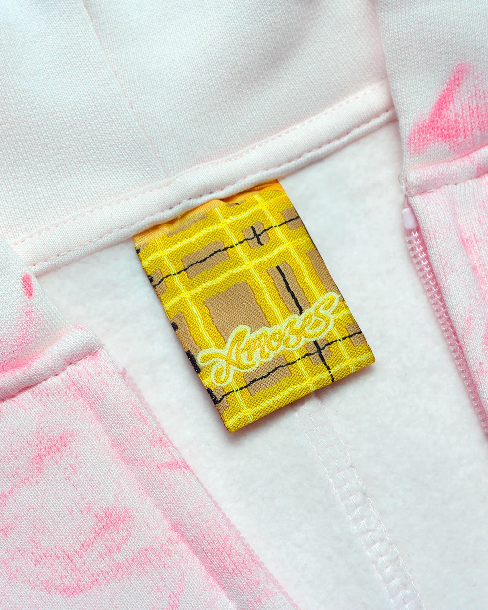 Double dyed garment detail