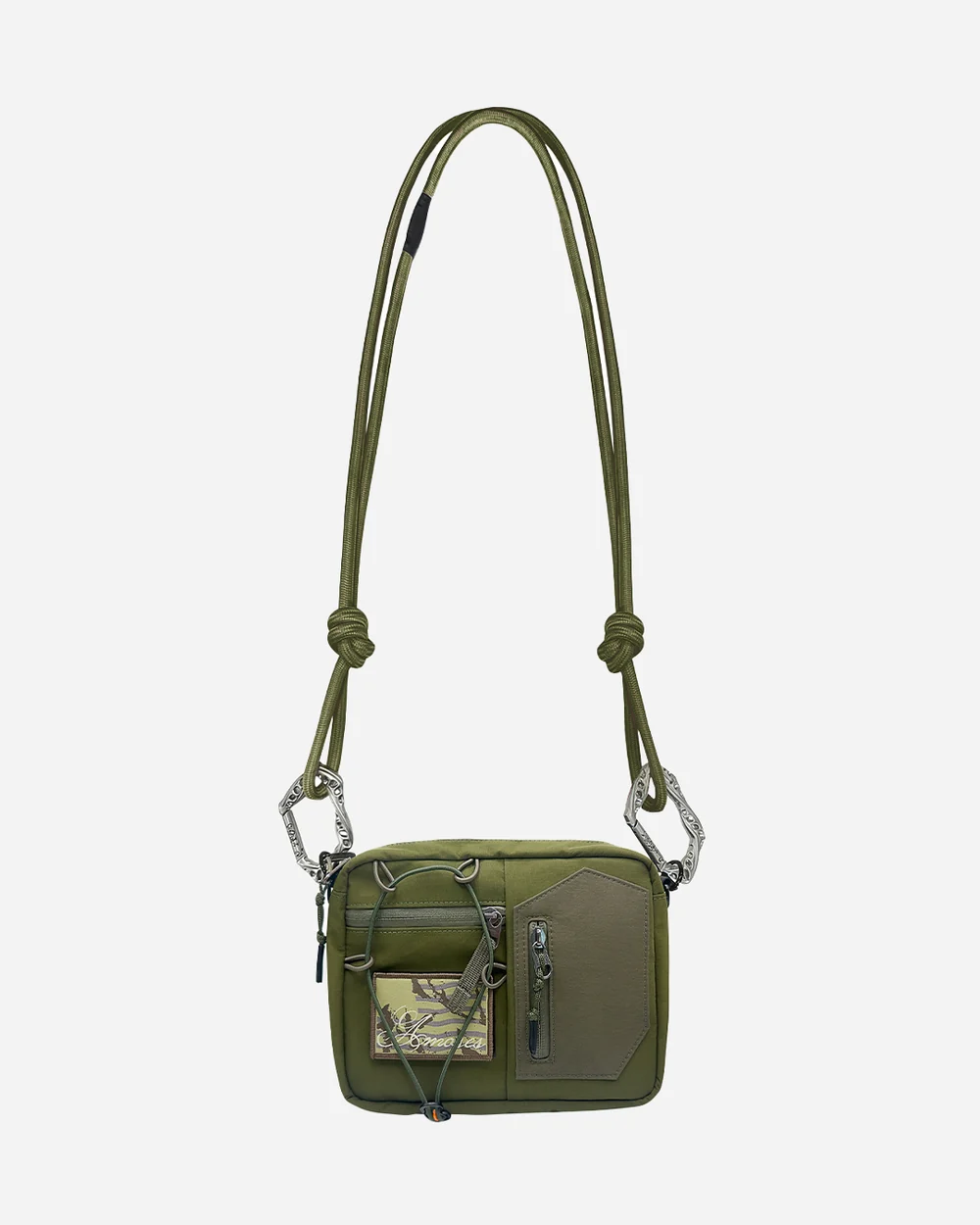 UNDERLOCK KAKI HANDBAG