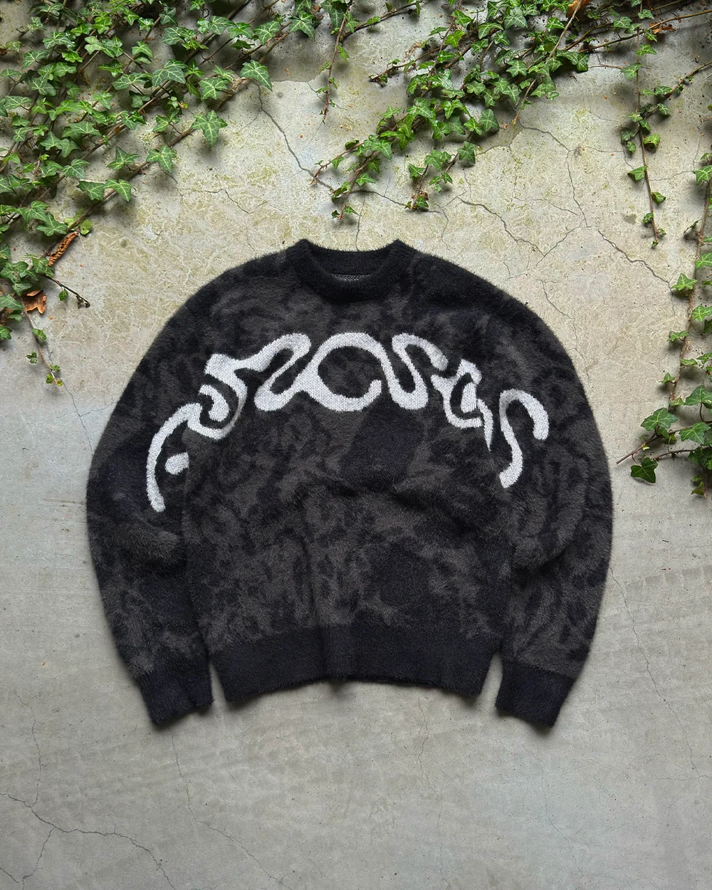 OBSIDIAN FLUFF KNIT — view 3