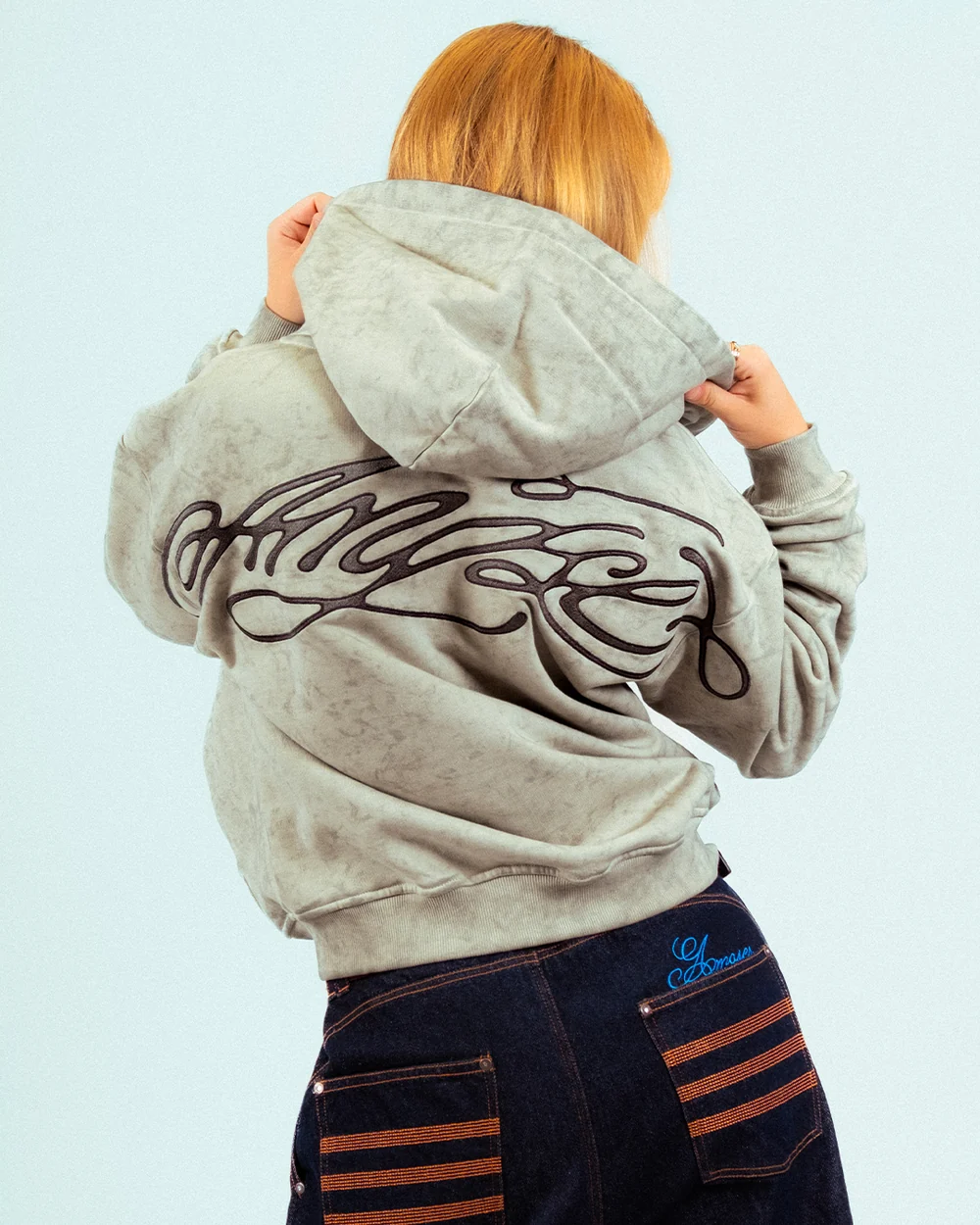 INK ZIP-HOODIE — view 3
